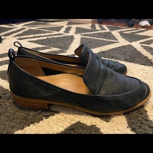 Susina Kellen Black Leather Loafer 7.5